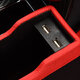 Car Left Seat Gap Leather Phone ID Card Key Storage Coin Box Car Cradles Organizer with Dual USB Ports