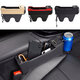 Car Right Seat Gap Leather Phone ID Card Key Storage Coin Box Cup Holders Car Cradles Organizer with Dual USB Ports