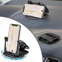 Dashboard Suction Cup Car Phone Holder Clamp Car Mount 360 Degree Rotation For 3.5-6.5 Inch Smart Phone iPhone Samsung Dashboard Suction Cup Car Phone Holder Clamp Car Mount 360 Degree Rotation For 3.5-6.5 Inch Smart Phone iPhone Samsung
