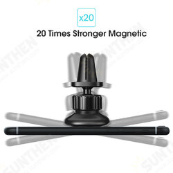 Universal Mini 360° Rotation Magnetic Car Air Vent Mobile Phone Holder Stand Bracket for iPhone 13 POCO X3 F3 Universal Mini 360° Rotation Magnetic Car Air Vent Mobile Phone Holder Stand Bracket for iPhone 13 POCO X3 F3