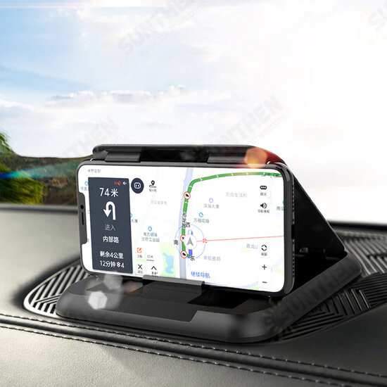Foldable Multifunctional Car Dashboard Mount Mobile Phone GPS Holder Stand for 3-7 inch Devices Foldable Multifunctional Car Dashboard Mount Mobile Phone GPS Holder Stand for 3-7 inch Devices