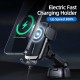 JR-ZS248 15W Qi Wireless Car Charger Air Vent/ Dashboard/ CD Mount Bracket Fast Charging Phone Holder Stand for POCO X3 F3 4.5 inch-6.7 inch Devices