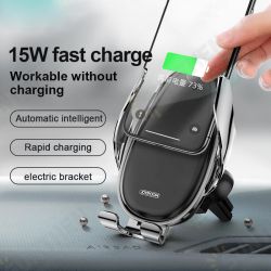 15W Wireless Charger Infrared Smart Sensor Air Vent Dashboard Car Phone Holder Car Mount for 4.0-6.5Inch Smart Phone Samsung Galaxy Note10 iPhone11 15W Wireless Charger Infrared Smart Sensor Air Vent Dashboard Car Phone Holder Car Mount for 4.0-6.5Inch Smart Phone Samsung Galaxy Note10 iPhone11