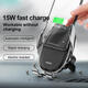 15W Wireless Charger Infrared Smart Sensor Air Vent Dashboard Car Phone Holder Car Mount for 4.0-6.5Inch Smart Phone Samsung Galaxy Note10 iPhone11