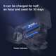 200mAh 360°Rotating Car Wireless Charger Gravity Linkage Auto Lock Air Vent Dashboard Phone Holder for iPhone11 SamsungGalaxy S20/10 4.7-6.5inch Phone