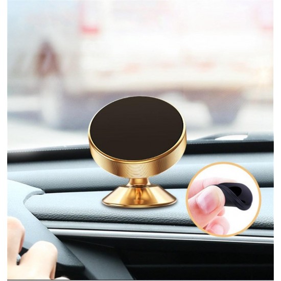 Strong Magnetic 360 Degree Rotation Car Mount Dashboard Holder for Mobile Phone