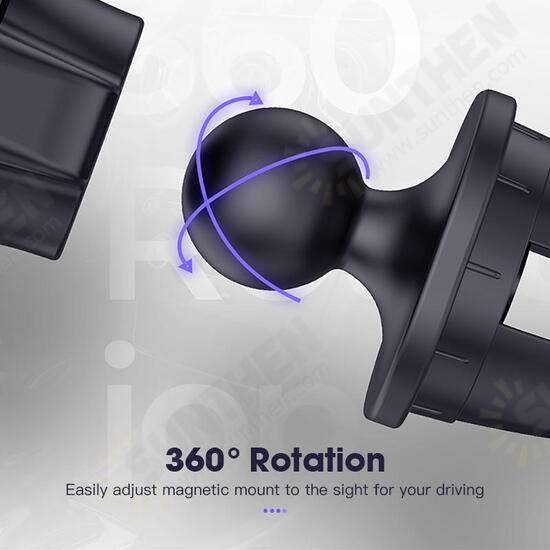 Strong Magnetic Air Vent Dashboard Car Phone Holder Car Mount for 4.0-7.0 Inch Smart Phone