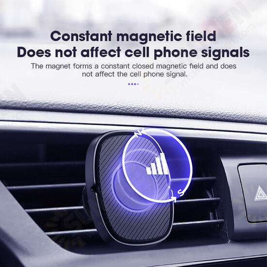 Strong Magnetic Air Vent Dashboard Car Phone Holder Car Mount for 4.0-7.0 Inch Smart Phone