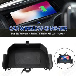 Car Fast Charging Mobile Phone QI Wireless Charger for BMW New 5 Series/ 5 Series GT 2017-2018 Car Fast Charging Mobile Phone QI Wireless Charger for BMW New 5 Series/ 5 Series GT 2017-2018