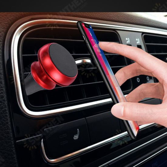 Magnetic Air Vent Car Phone Holder 360 Degree Rotation For 4.0-6.5 inch Smart Phone