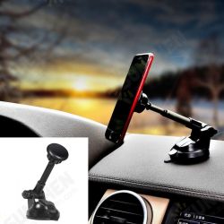 Magnetic Suction Cup Telescopic 360 Degree Rotation Car Phone Holder for iPhone Xiaomi Huawei Magnetic Suction Cup Telescopic 360 Degree Rotation Car Phone Holder for iPhone Xiaomi Huawei
