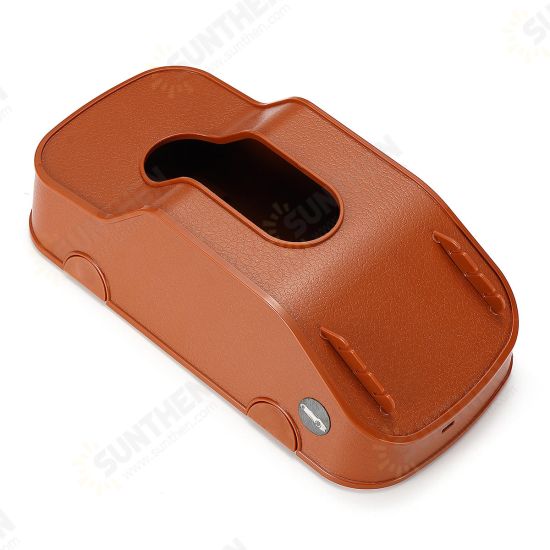 Multi-function Anti-slip Tissue BoxCard Slot Car Holder Dashboard Mount for iPhone Mobile Phone