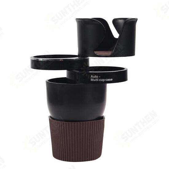 Multifunctional Adjustable Car Cup Holder Phone Stand Water Coffee Holder for iPhone Samsung