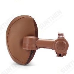 Multifunctional Foldable Travel Car Main Driving Seat PU Leather Memory Foam U-Shaped Headrest Pillow with Car Phone Holder Bracket Multifunctional Foldable Travel Car Main Driving Seat PU Leather Memory Foam U-Shaped Headrest Pillow with Car Phone Holder Bracket