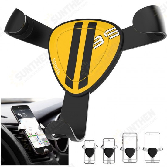Novel Triangle Fixator Car Air Vent Holder Gravity Linkage Phone Bracket for iPhone Samsung Novel Triangle Fixator Car Air Vent Holder Gravity Linkage Phone Bracket for iPhone Samsung