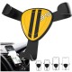 Novel Triangle Fixator Car Air Vent Holder Gravity Linkage Phone Bracket for iPhone Samsung Novel Triangle Fixator Car Air Vent Holder Gravity Linkage Phone Bracket for iPhone Samsung