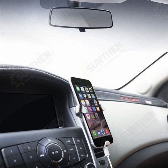 Novel Triangle Fixator Car Air Vent Holder Gravity Linkage Phone Bracket for iPhone Samsung Novel Triangle Fixator Car Air Vent Holder Gravity Linkage Phone Bracket for iPhone Samsung