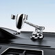 Gravity Linkage with Aluminum Alloy Telescopic Rod Car Dashboard Windshield Suction Cup Mount Holder for 4-7.2 inch Phones