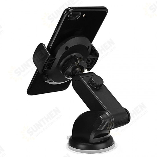 Strong Suction Cup Adjustable Arm 360 Degree Rotation Windshield Holder Dashboard Stand