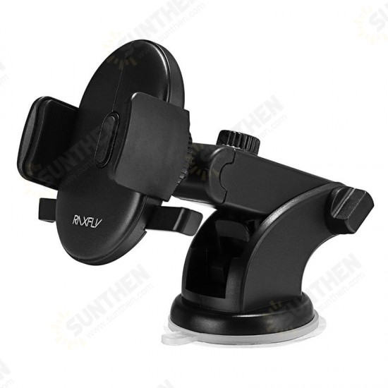 Strong Suction Cup Adjustable Arm 360 Degree Rotation Windshield Holder Dashboard Stand