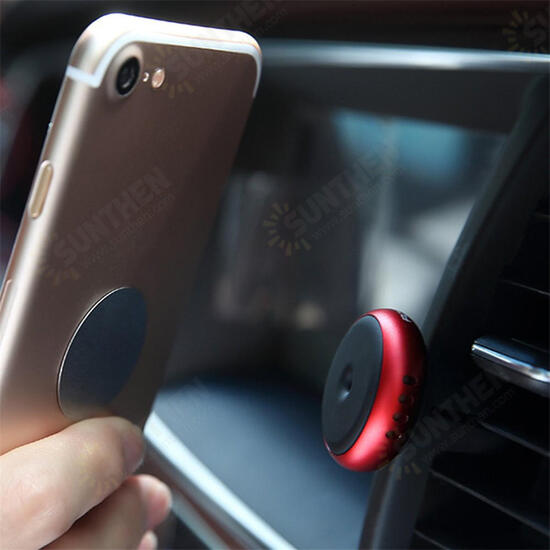 Aroma Perfume Strong Magnetic Car Air Vent Holder Mount for iPhone Xiaomi Mobile Phone