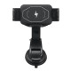 S15 15W Qi Fast Wireless Car Charger Dashboard Mount Smart Sensor Automatic Clamping Phone Holder Bracket