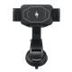 S15 15W Qi Fast Wireless Car Charger Dashboard Mount Smart Sensor Automatic Clamping Phone Holder Bracket