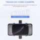 Universal 360° Rotatable Car Dashboard Sun Visor Rear View Mirror Mobile Phone Holder Stand for 3-7 inch Devices