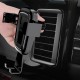 Gravity Linkage Auto Lock Multi-angle Rotation Car Mount Air Vent Holder for Mobile Phone