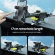 Universal 2-Gear Fixed Lock 17cm Retractable Arm Car Dashboard/ Windshield Mobile Phone Mount Holder Bracket for 3-7 inch Devices