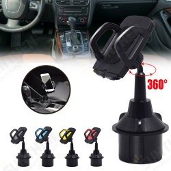 Universal 360 Rotation Car Phone Mount Gooseneck Cup Holder for 5-9.5cm Width Cell Phone for iPhone 12 Poco X3 NFC Universal 360 Rotation Car Phone Mount Gooseneck Cup Holder for 5-9.5cm Width Cell Phone for iPhone 12 Poco X3 NFC