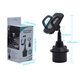 Universal 360 Rotation Car Phone Mount Gooseneck Cup Holder for 5-9.5cm Width Cell Phone for iPhone 12 Poco X3 NFC