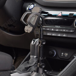 Universal 360 Rotation Flexible Arm Car Phone Mount Gooseneck Cup Holder for 5-9.5cm Width Cell Phone Universal 360 Rotation Flexible Arm Car Phone Mount Gooseneck Cup Holder for 5-9.5cm Width Cell Phone