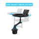 Universal 360 Rotation Long Flexible Arm SUV Truck Car Water Cup Mobile Phone Holder Mount Stand for iPhone 13 POCO X3 F3