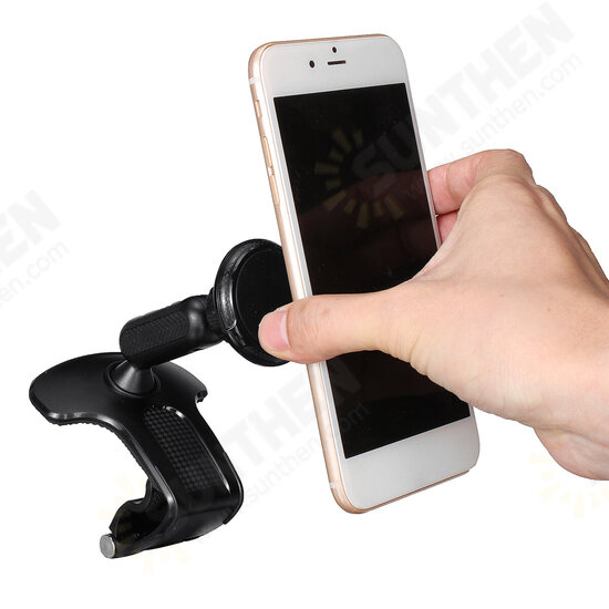 Universal 360° Rotation Magnetic Car Phone Holder Stand Dashboard Clip Mount Holder in Car Universal 360° Rotation Magnetic Car Phone Holder Stand Dashboard Clip Mount Holder in Car