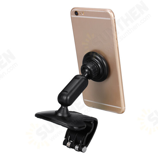 Universal 360° Rotation Magnetic Car Phone Holder Stand Dashboard Clip Mount Holder in Car