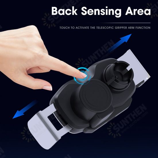 Universal Auto Clamping Aluminum Alloy Car Air Vent Mobile Phone Holder Stand Bracket for POCO X3 F3