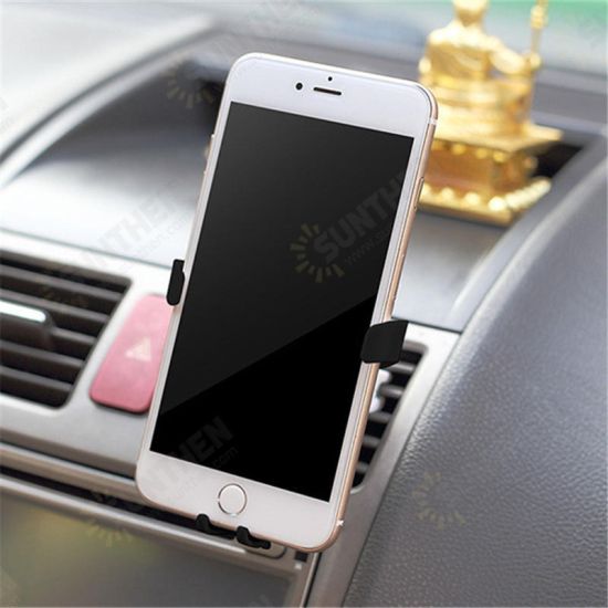 Universal Gravity Linkage Auto Lock Car Mount Air Vent Holder for iPhone8 X Mobile Phone