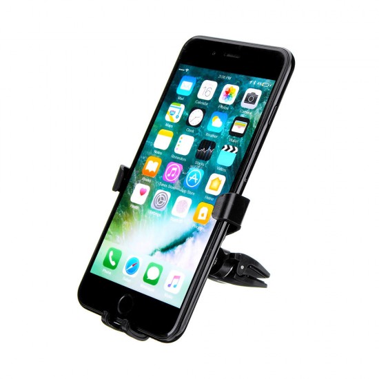 Universal Gravity Linkage Auto Lock Car Mount Air Vent Holder for iPhone8 X Mobile Phone