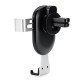 Universal Gravity Linkage Automatical Lock Car Mount Air Vent Holder for Mobile Phone