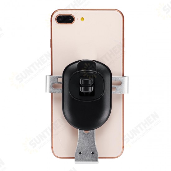 Universal Gravity Linkage Automatical Lock Car Mount Air Vent Holder for Mobile Phone