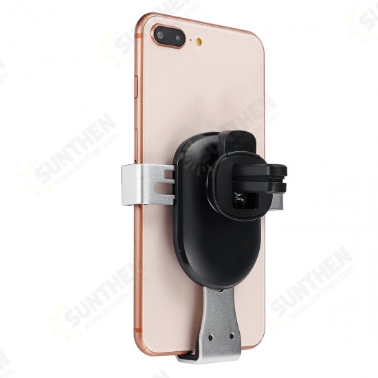 Universal Gravity Linkage Automatical Lock Car Mount Air Vent Holder for Mobile Phone