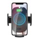 Universal Infrared Sensor Auto Lock Qi Wireless Charging Car Phone Holder for iPhone 8 XS S8 S9