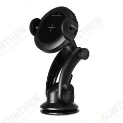 Universal Intelligent Infrared Sensor 10W Qi Wireless Fast Charge Car Holder for iPhone Mobile Phone Universal Intelligent Infrared Sensor 10W Qi Wireless Fast Charge Car Holder for iPhone Mobile Phone