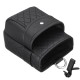 Universal Large Capacity Double Layer Leather Car Air Vent Storage Bag Mobile Phone Holder Organizer