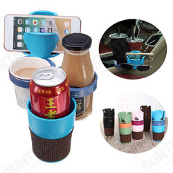 Universal Large Capacity Storage Cup Accessory Management Car Phone Holder Stand for Mobile Phone Universal Large Capacity Storage Cup Accessory Management Car Phone Holder Stand for Mobile Phone