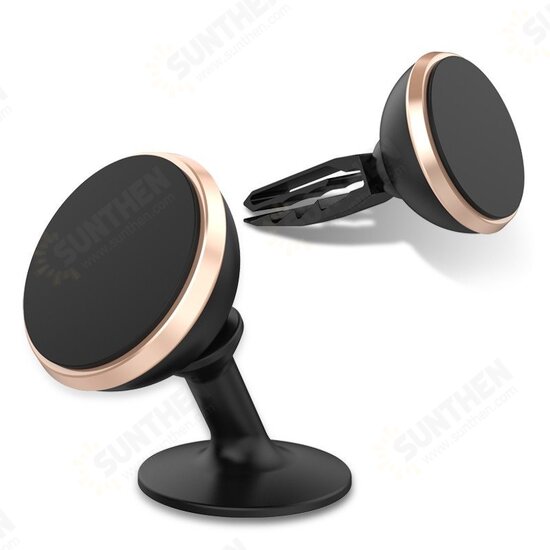 Universal Magnetic 360 Degree Rotation Car Air Vent Phone Holder Stand for Samsung iPhone X