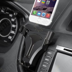 Universal Metal Gravity Linkage Auto Lock Car Holder for iPhone Xiaomi Mobile Phone Under 5.5 Inches Universal Metal Gravity Linkage Auto Lock Car Holder for iPhone Xiaomi Mobile Phone Under 5.5 Inches