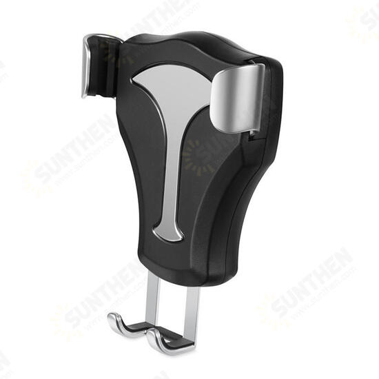 Universal Metal Gravity Linkage Auto Lock Car Holder for iPhone Xiaomi Mobile Phone Under 5.5 Inches