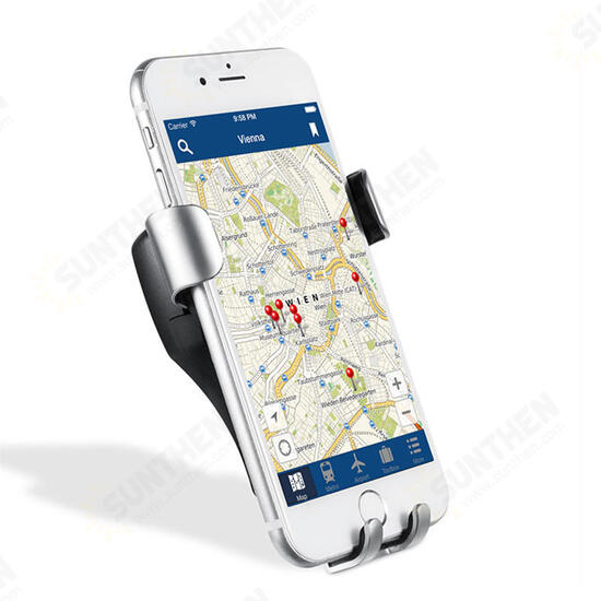 Universal Metal Gravity Linkage Auto Lock Car Holder for iPhone Xiaomi Mobile Phone Under 5.5 Inches Universal Metal Gravity Linkage Auto Lock Car Holder for iPhone Xiaomi Mobile Phone Under 5.5 Inches
